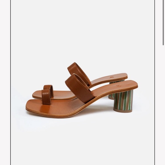 Loq Tere Sandals, Flan - Picture 1 of 7